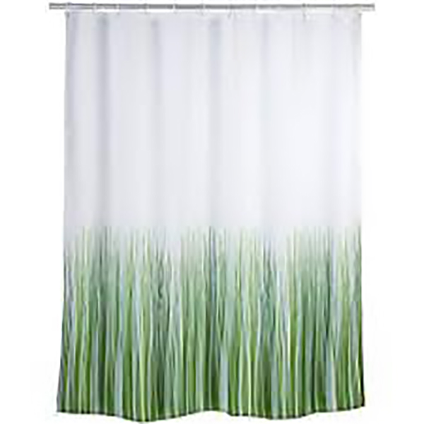 RIDEAU DE DOUCHE 180X200 NATURE ANTI MOISISSURE
