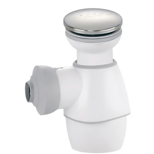 SIPHON ENSEMBLE TOUT EN 1 QUICK CLAC DECO BLANC