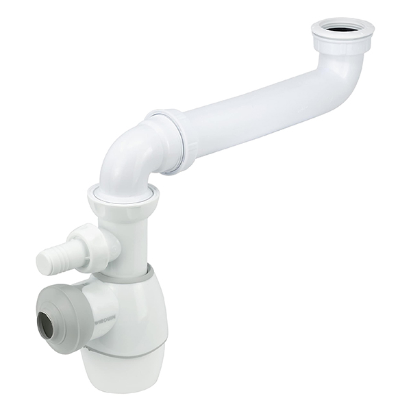 SIPHON LAVABO SOLUTION UNIVERSELLE GAIN DE PLACE