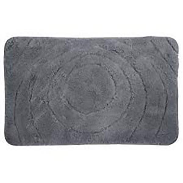 TAPIS SALLE DE BAIN 50X80 GRIS BALTIK