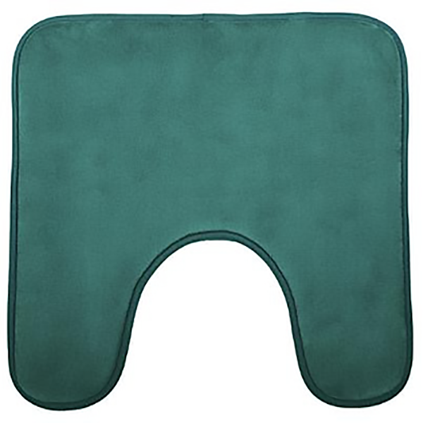 TAPIS CONTOUR WC MEMOIRE 48X48 VERT