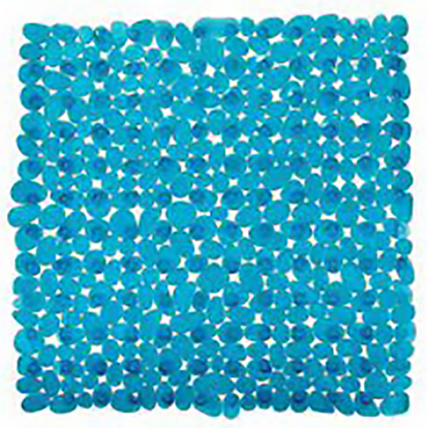 TAPIS ANTIDERAPANT POUR DOUCHE PARADISE PETROLE 54X54 CM