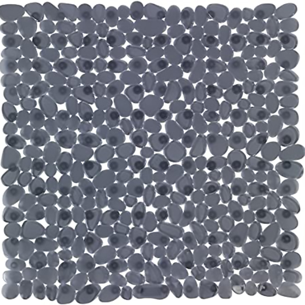 TAPIS ANTIDERAPANT POUR DOUCHE PARADISE ANTHRACITE 54X54CM