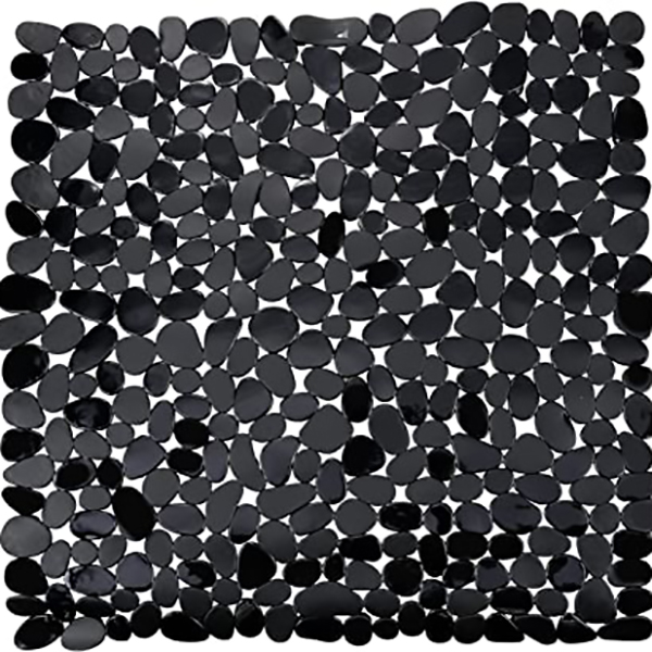 TAPIS ANTIDERAPANT POUR DOUCHE PARADISE NOIR 54X54 CM