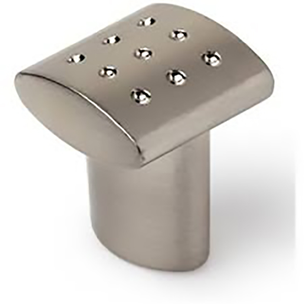 BOUTON ZAMAC SATINED NICKEL