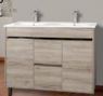 MEUBLE SDB DOUBLE VASQUE  A POSER #EVA  1200*460*870 