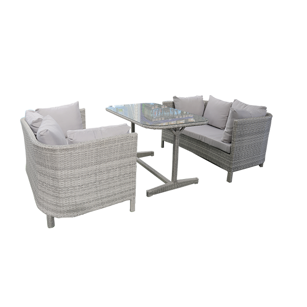 ENSEMBLE 2 SOFAS + 1 TABLE