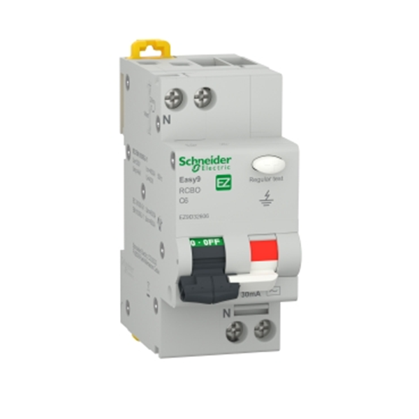 EASY9 RCBO XP 1P+N 4500  AC 30MA C CURVE