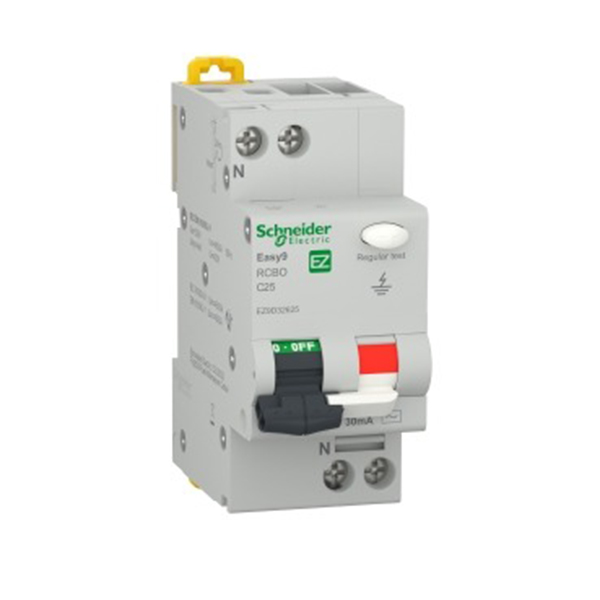EASY9 RCBO XP 1P+N 4500  AC 30MA C CURVE