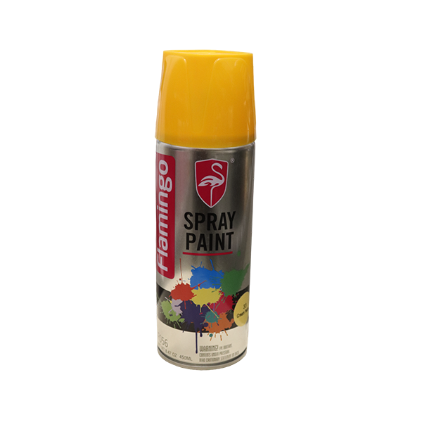 PEINTURE A BOMBE CREAM YELLOW N°33 F056