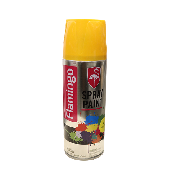 PEINTURE A BOMBE JAUNE N°41 F056