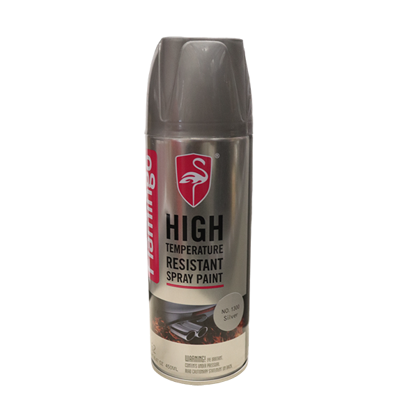 PEINTURE A BOMBE HIGH TEMPERATURE RESISTANT GRIS N°1300 F062