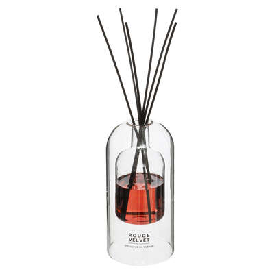 DIFFUSEUR VERRE ROUGE ILAN 150ML