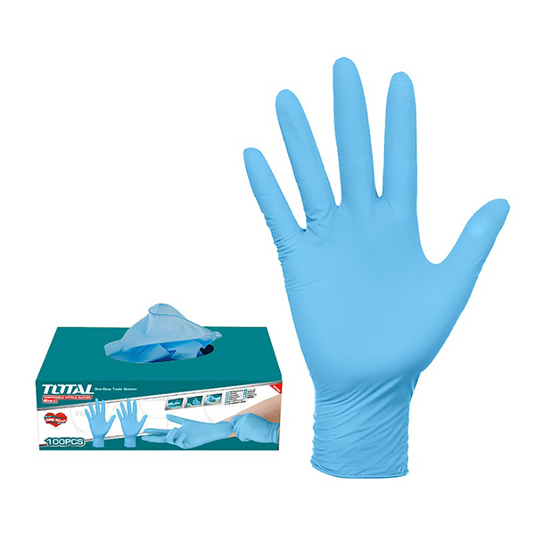 GANT NITRILE JETTABLE BTE DE 50 PAIRES TOTAL