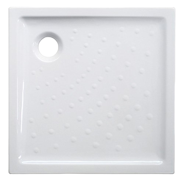 RECEVEUR GRES EXTRA PLAT 90x90 cm