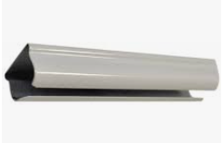 1 ELEMENT JONCTION 100MM RAIL EXPRESS BLANC 95x165x15mm