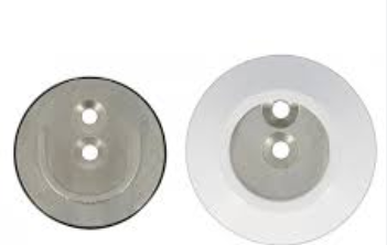 1 NAISS MTL BAGUE AMOV DRES D25 BLANC BLANC 95x115x25mm