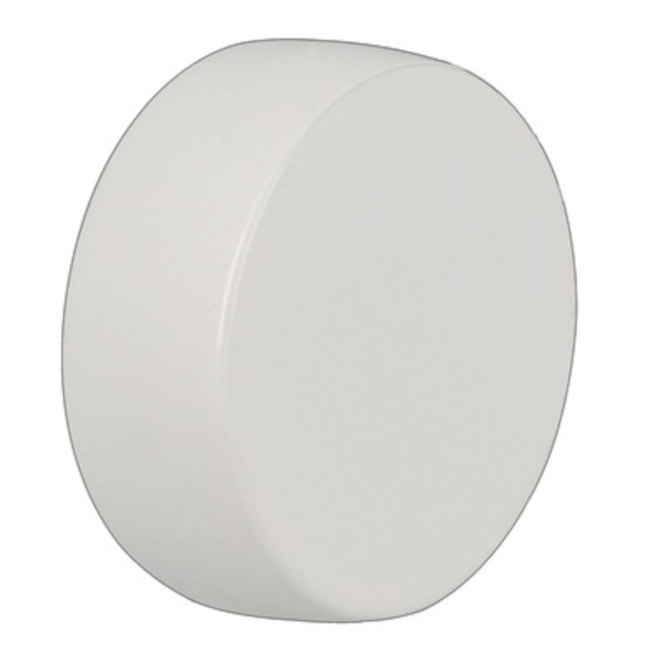 2 BOUCHONS METAL DRESSING D25 BLANC BLANC 95x115x25mm