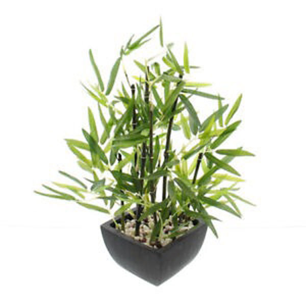 BAMBOU ARTIF POT H35