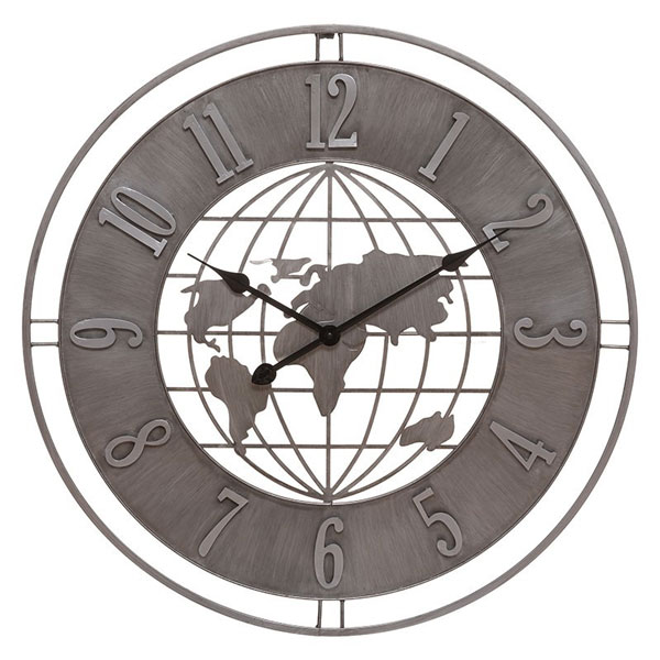 HORLOGE MET MONDE ISAC D68
