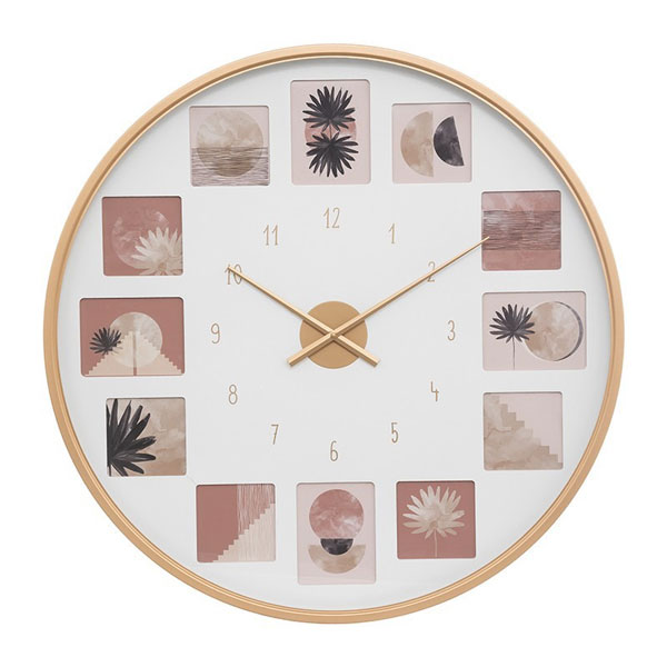 HORLOGE MET PELE MELE D76,5