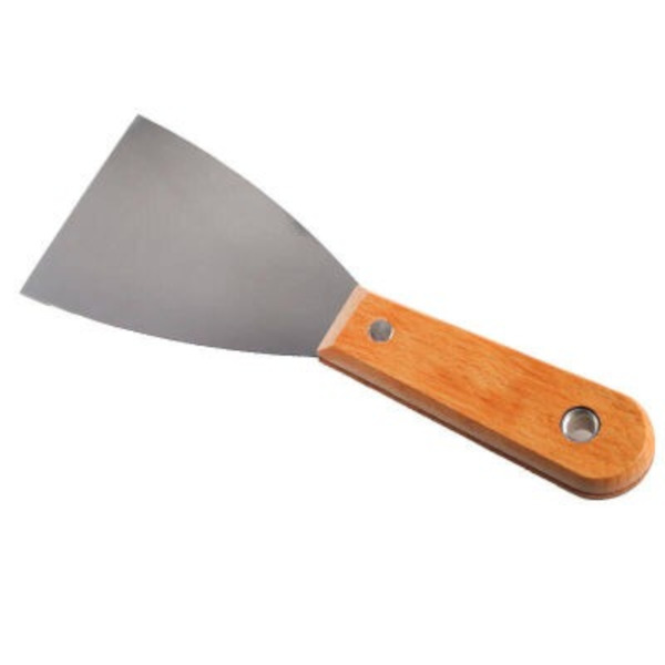 COUTEAU A MASTIC AVEC MANCHE EN BOIS