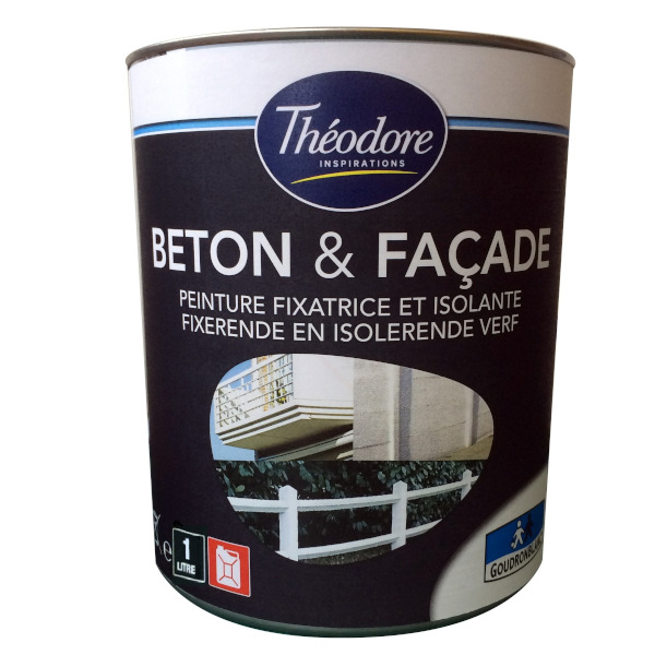 PEINTURE FIXATRICE ET ISOLANTE BETON ET FACADE 2,5 LT BLANC