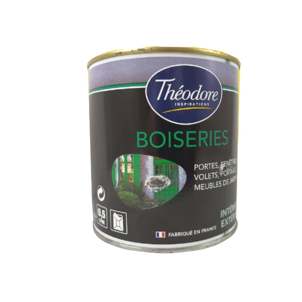 PEINTURE BOISERIE NOUVEL ASPECT PLUS SATINE INT/EXT 0,5LT