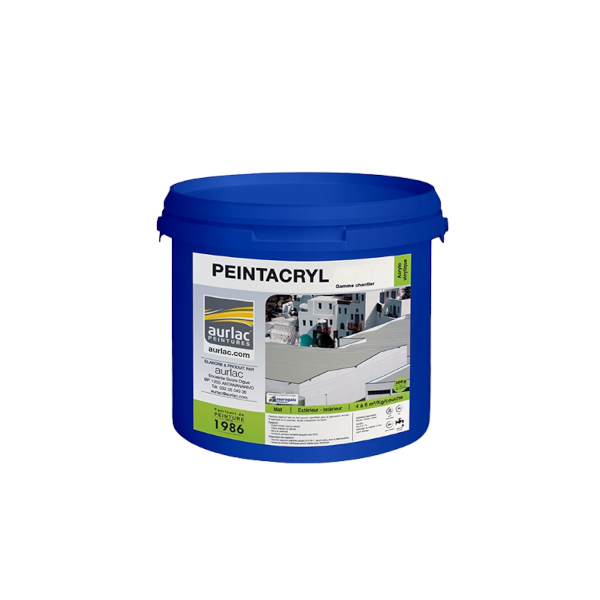 Peintacryl INT blanc en seau de 4kg