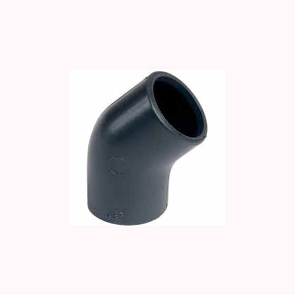 COUDE PVC PRESSION 45° D 50