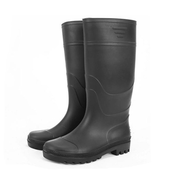 BOTTES DE TRAVAIL EN CAOUTCHOUC NOIR P46