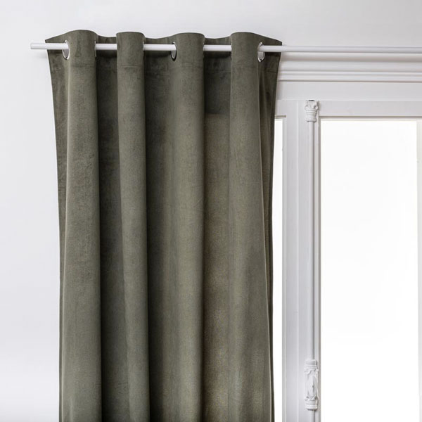 RIDEAU LILOU KAKI 140X260