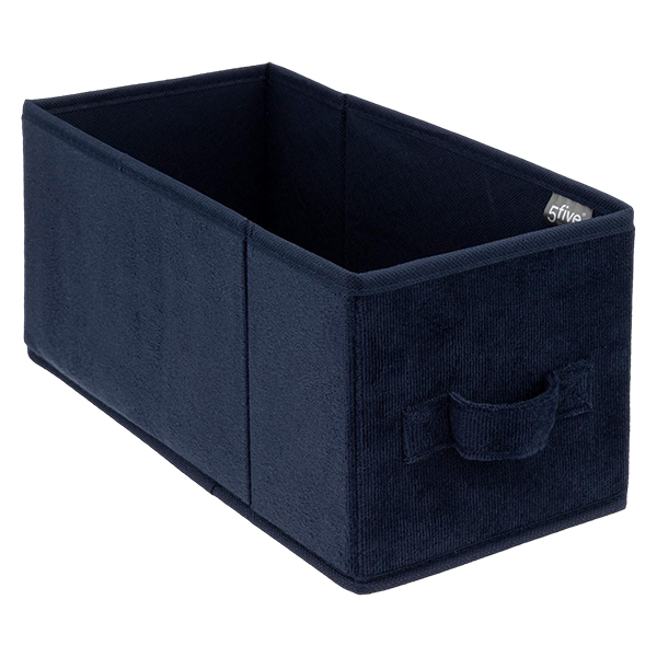BOITE RGMT 15X31 VELOURS BLEU