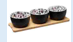 SET APERITIF WHITE FLORAL 4P