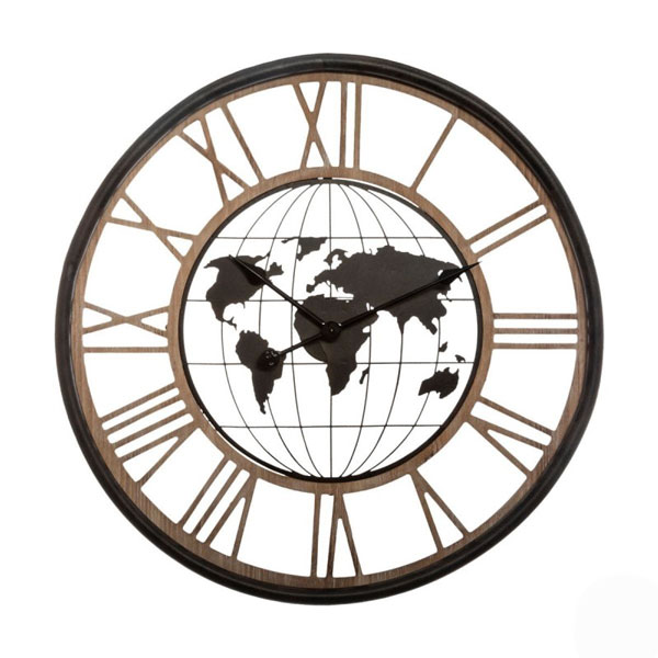 HORLOGE MET MONDE D67
