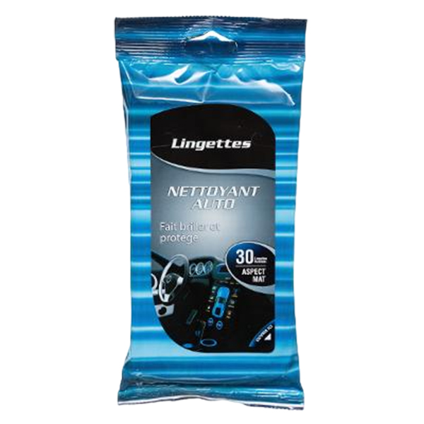 LINGETTES X30 NETTOYANT AUTO
