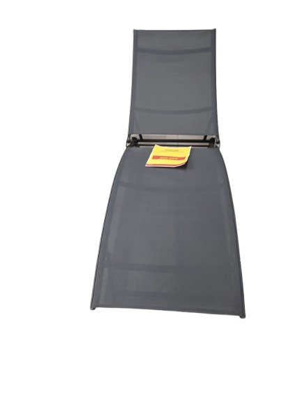 TRANSAT GRIS - 4 POSITIONS - L176XL54.5XH97/35CM