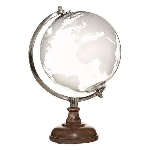 GLOBE MANGUIER VERRE D20