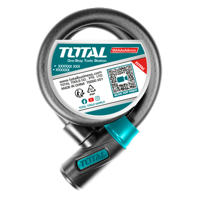 CABLE ANTIVOL VELO A CLE 15X1200MM
