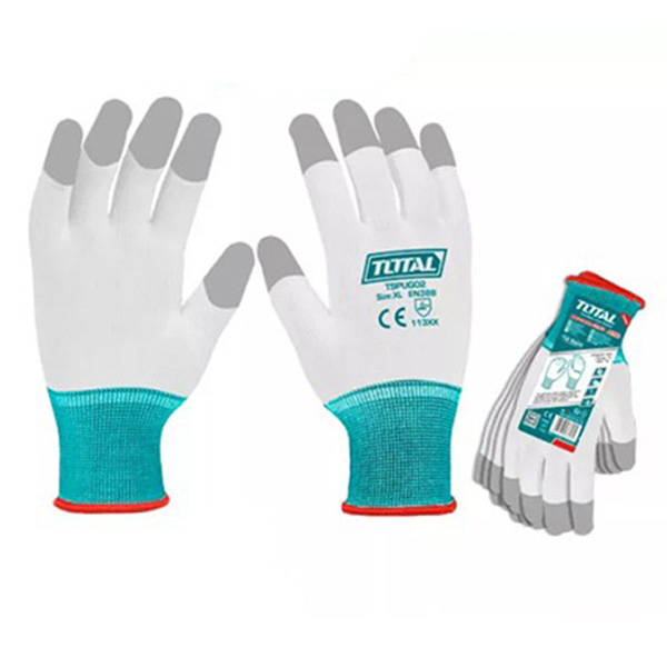 GANT DE PROTECTION POLYURETHANE A BOUT DE DOIGT TREMPE TAILLE XL
