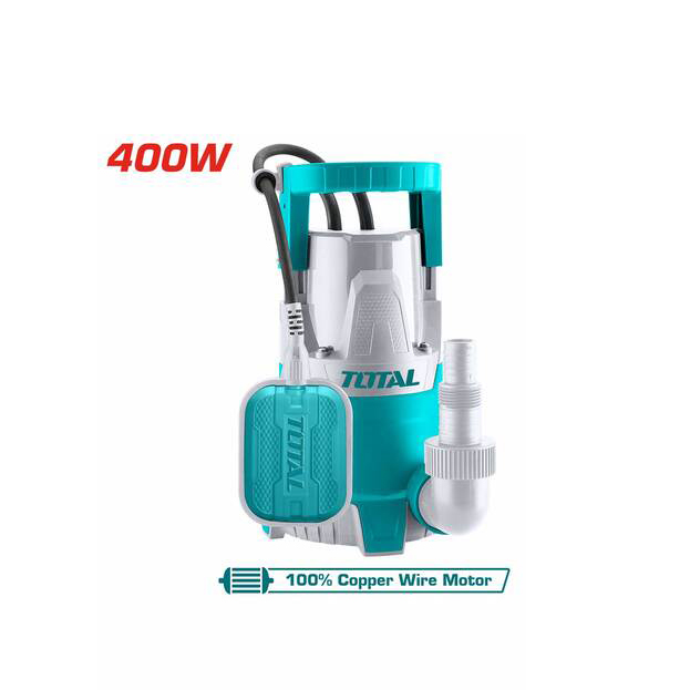 POMPE IMMERGEE VIDE-CAVE 400W 117L/min - 8M - eaux claires