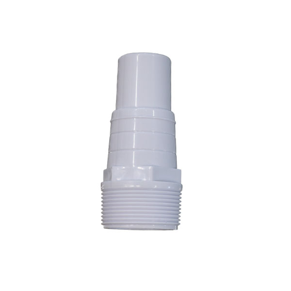 ADAPTATEUR DE TUYAU 1 1/2" FILETE MALE  (TNP) 1 1/2" X 1 1/4" TUYAU LISSE