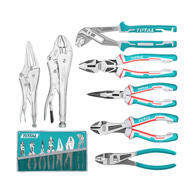 PACK DE 7 PINCES DE 8" A 10"