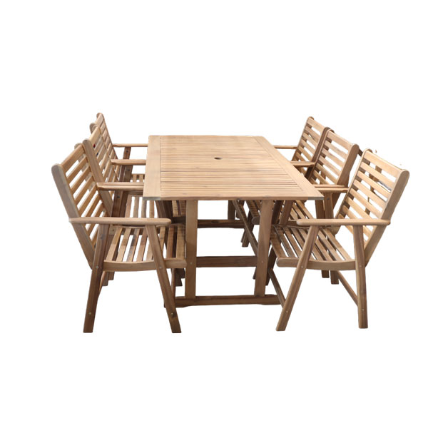 Kimberley 1500 table a manger et chaise pour exterieur