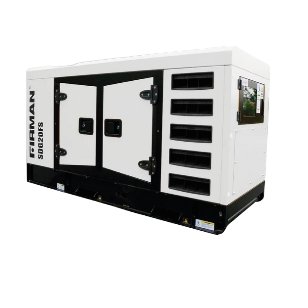 GROUPE ELECTROGENE 16 KVA DIESEL 380V SILENCIEUX  AVEC INVERSEUR AUTOMATIQUE - DEMARRAGE ELECTRIQUE
