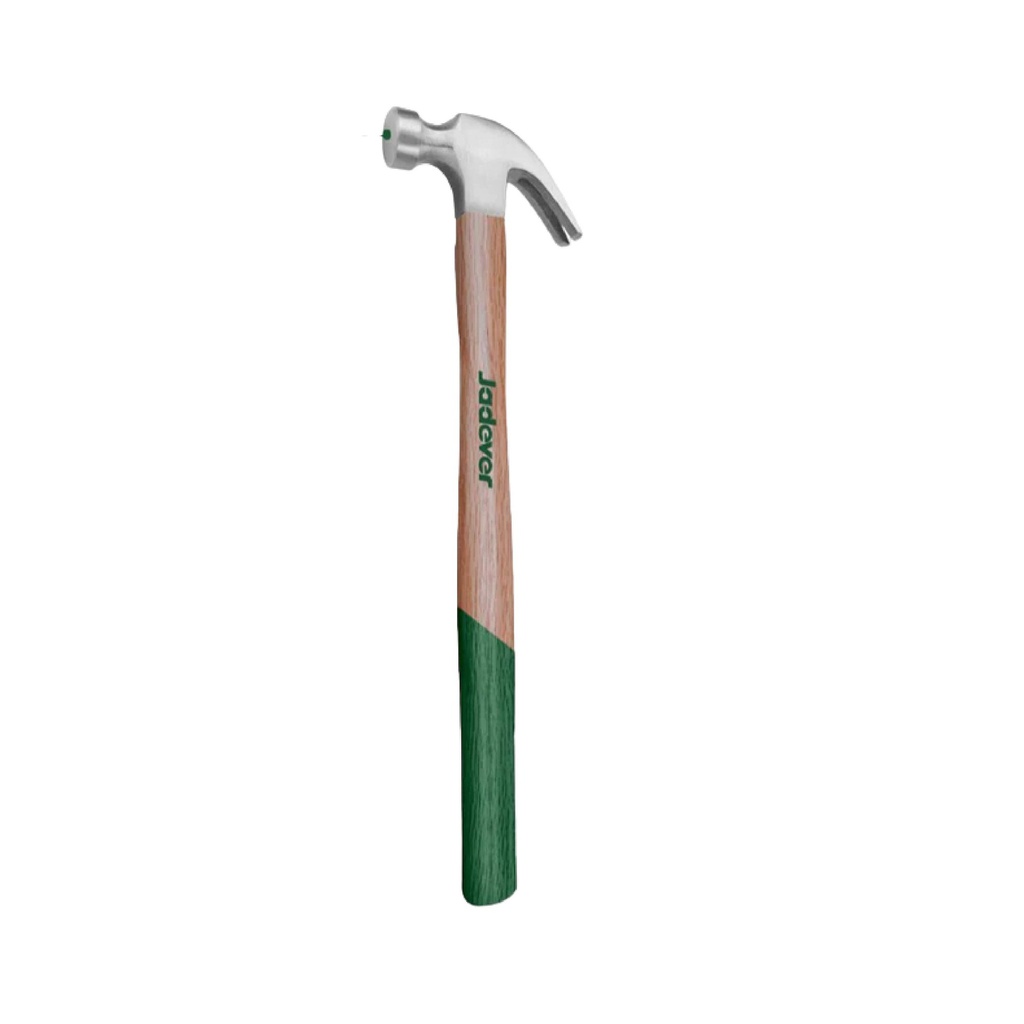 MARTEAU AVEC ARRACHE CLOU A MANCHE EN BOIS 450G (16OZ)