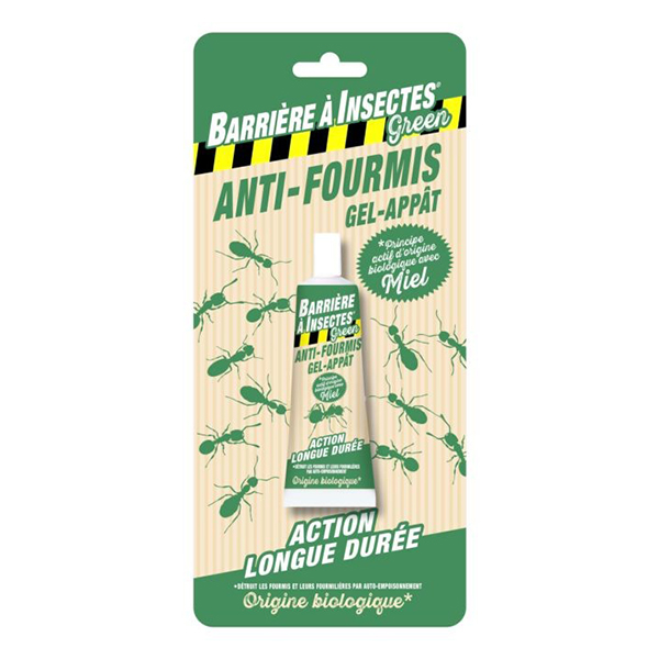 Anti fourmis gel appât en tube 30G - origine biologique - BAI (20/crtn)