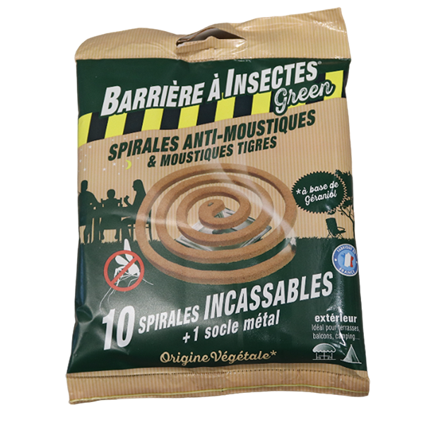 10 Anti moustiques spirales - BAI (20/crtn)