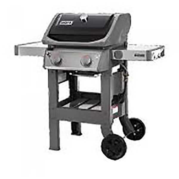BARBECUE A GAZ SPIRIT II E 310 PLANCHA NOIR 60X46CM