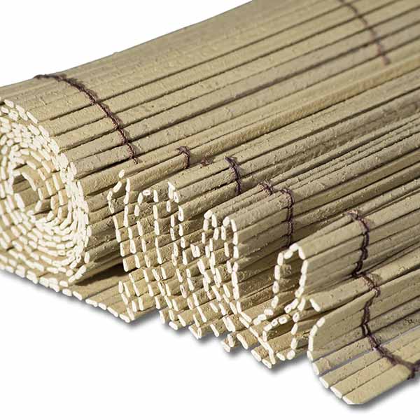 CANISSE SYNTHETIQUE BAMBU SOLIDO 1X3M BEIGE